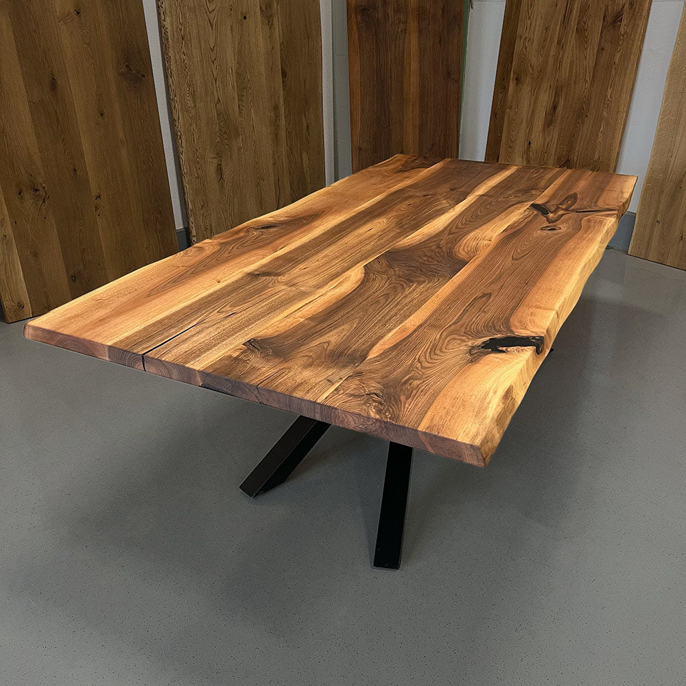Sale! Esstisch aus Nussbaum | 240 x 120 cm | verschiedene Gestelle