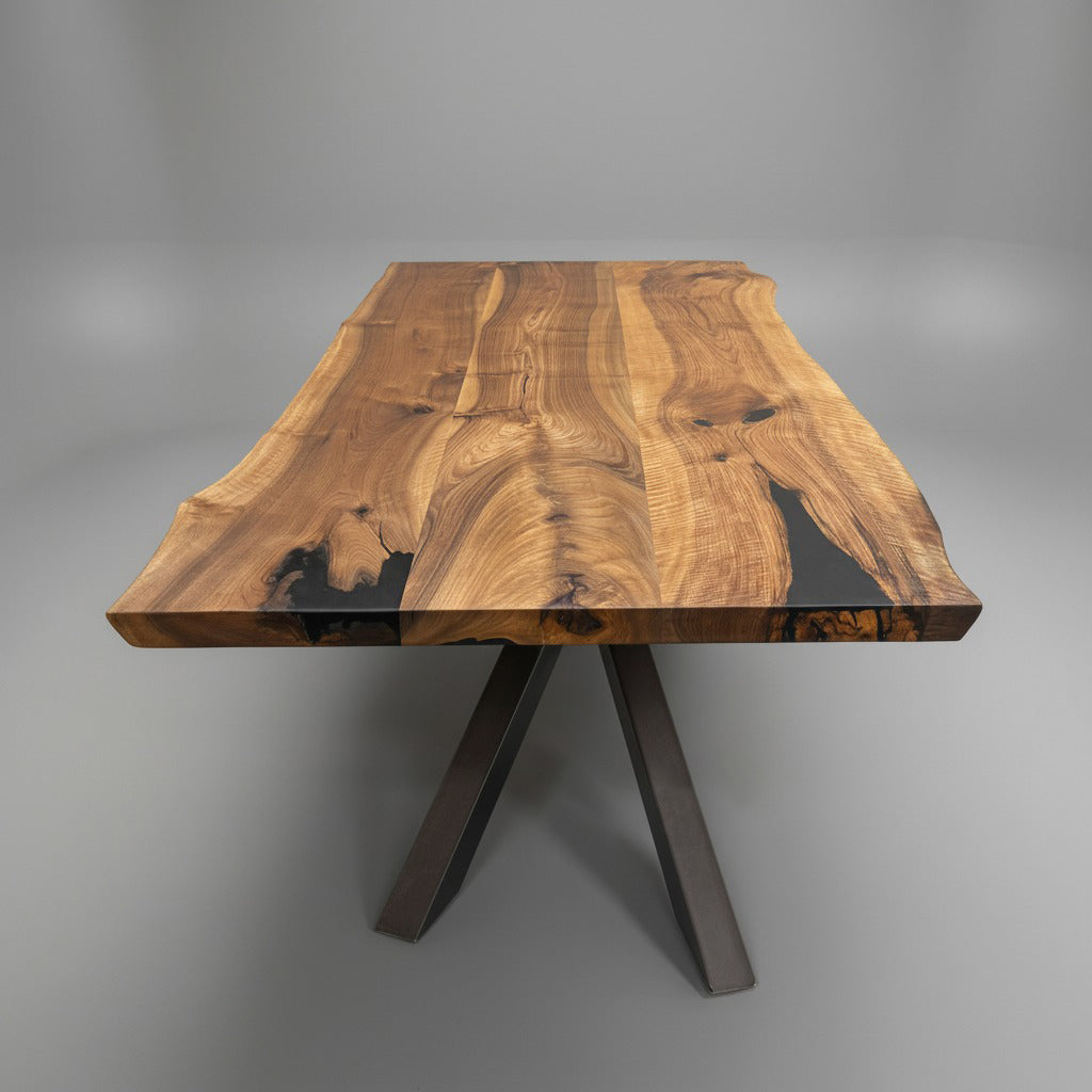 Sale! Esstisch aus Nussbaum | 220 x 100 cm | verschiedene Gestelle