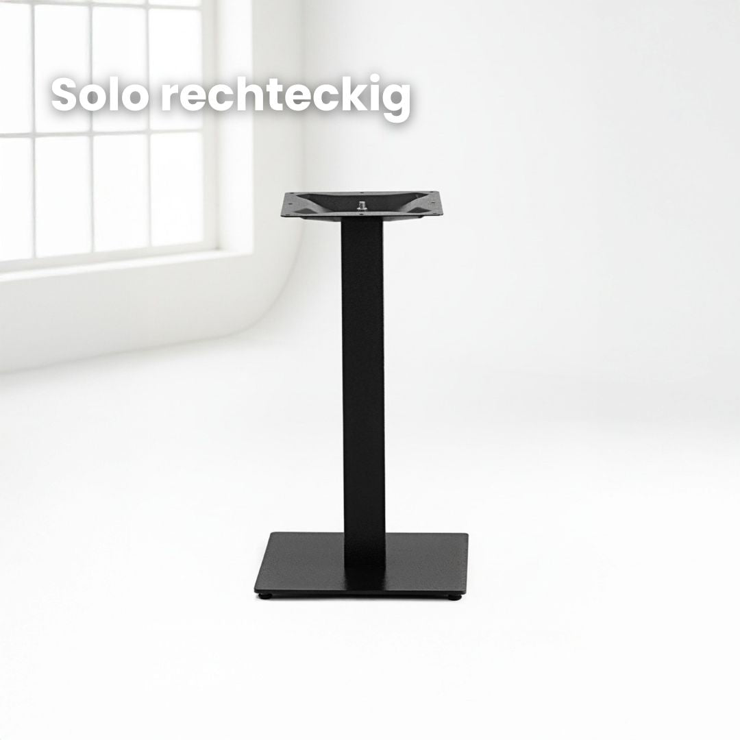 Solo rechteckig schwarz