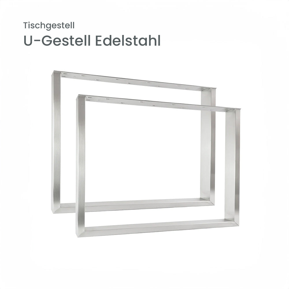Esstisch Nussbaum Premium | Gerade Kante | Geschliffen & Geölt