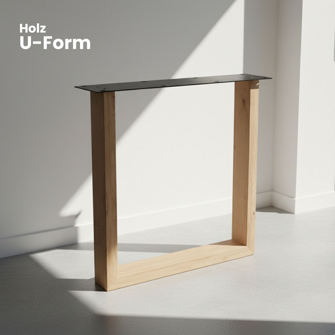 River Table aus Nussbaum | Modell Lermoos