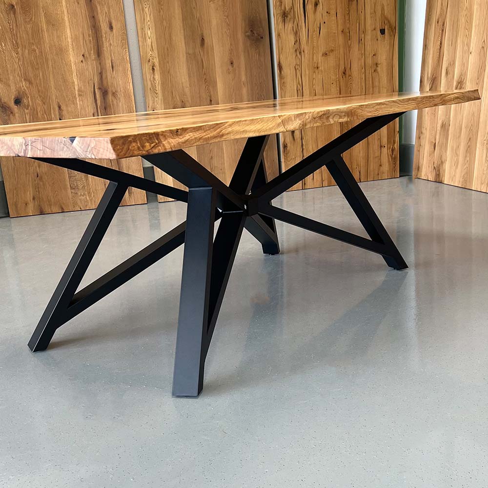 epoxidharz Tisch aus Esche