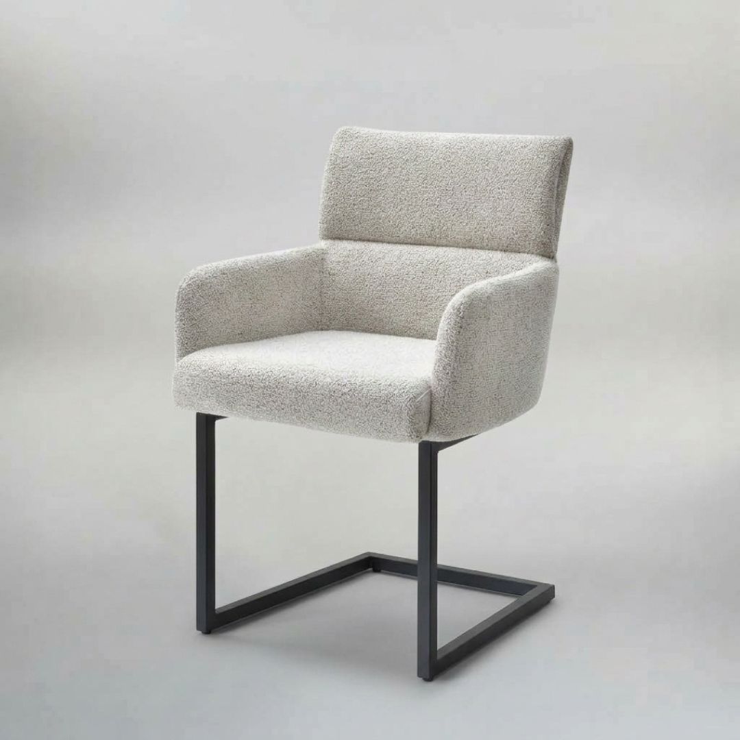 Esstisch Stuhl | Steinbach | Bouclé | 1 Stück